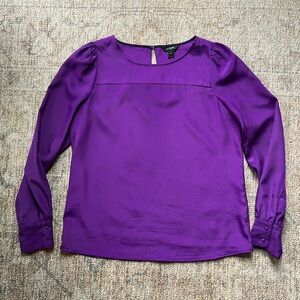 JCREW purple top size m